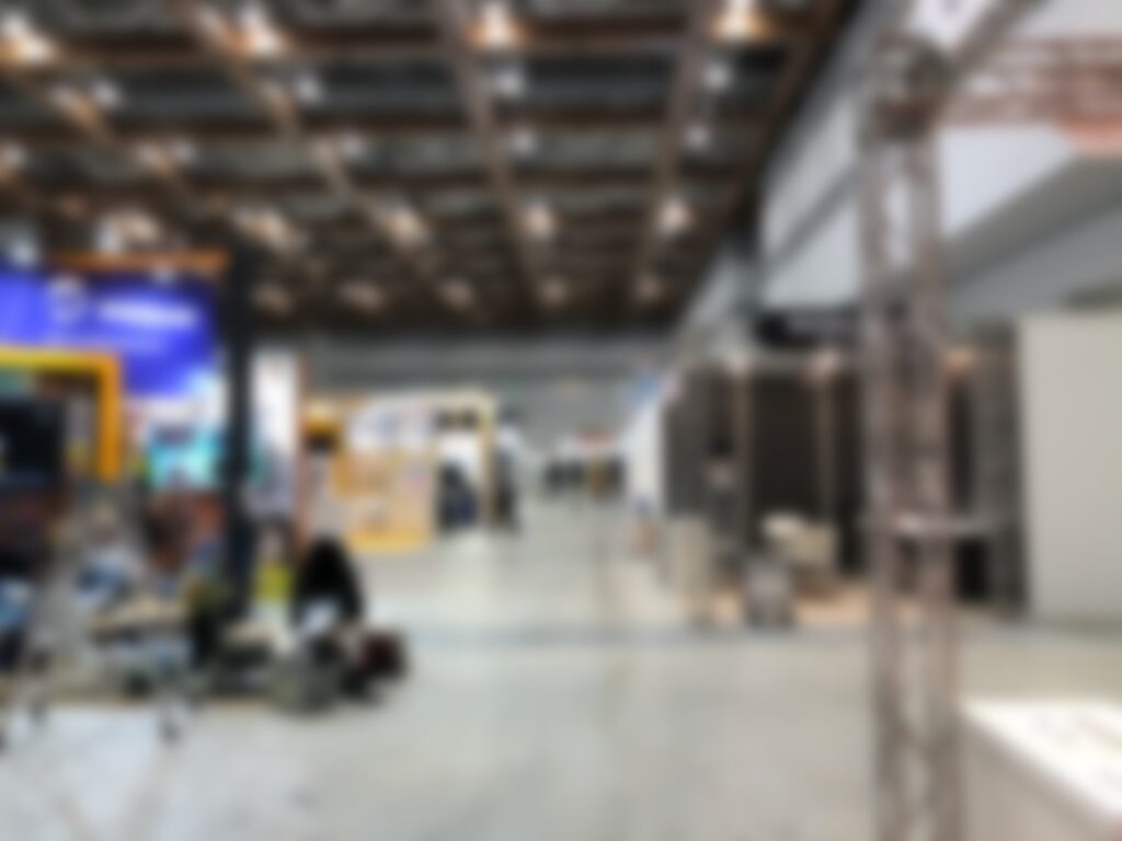 東京都販路拡大助成事業を活用した展示会ブースの様子